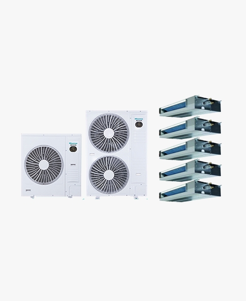 海信榮耀家系列 家用中央空調(diào) 多聯(lián)機HVR-160W 6匹一拖五（80-140㎡）